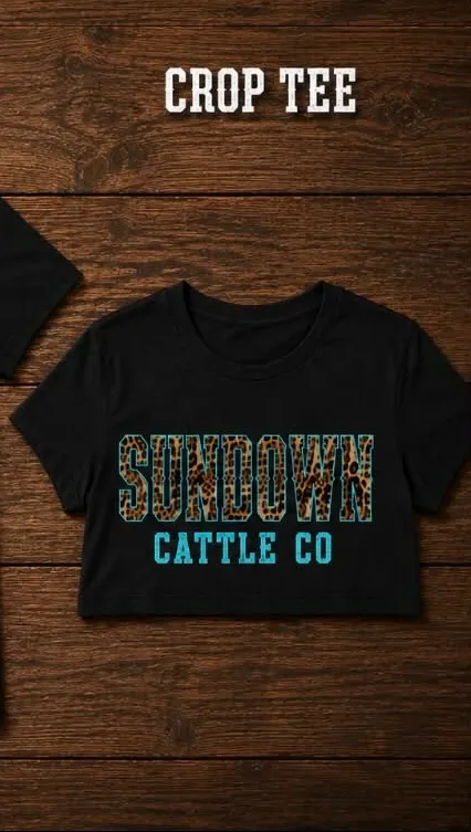 Leopard Brindle Sundown Crop
